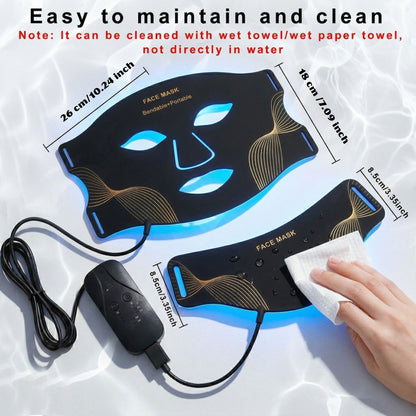 Pomelli’s® Lumora Series™ LED Light Contour Mask