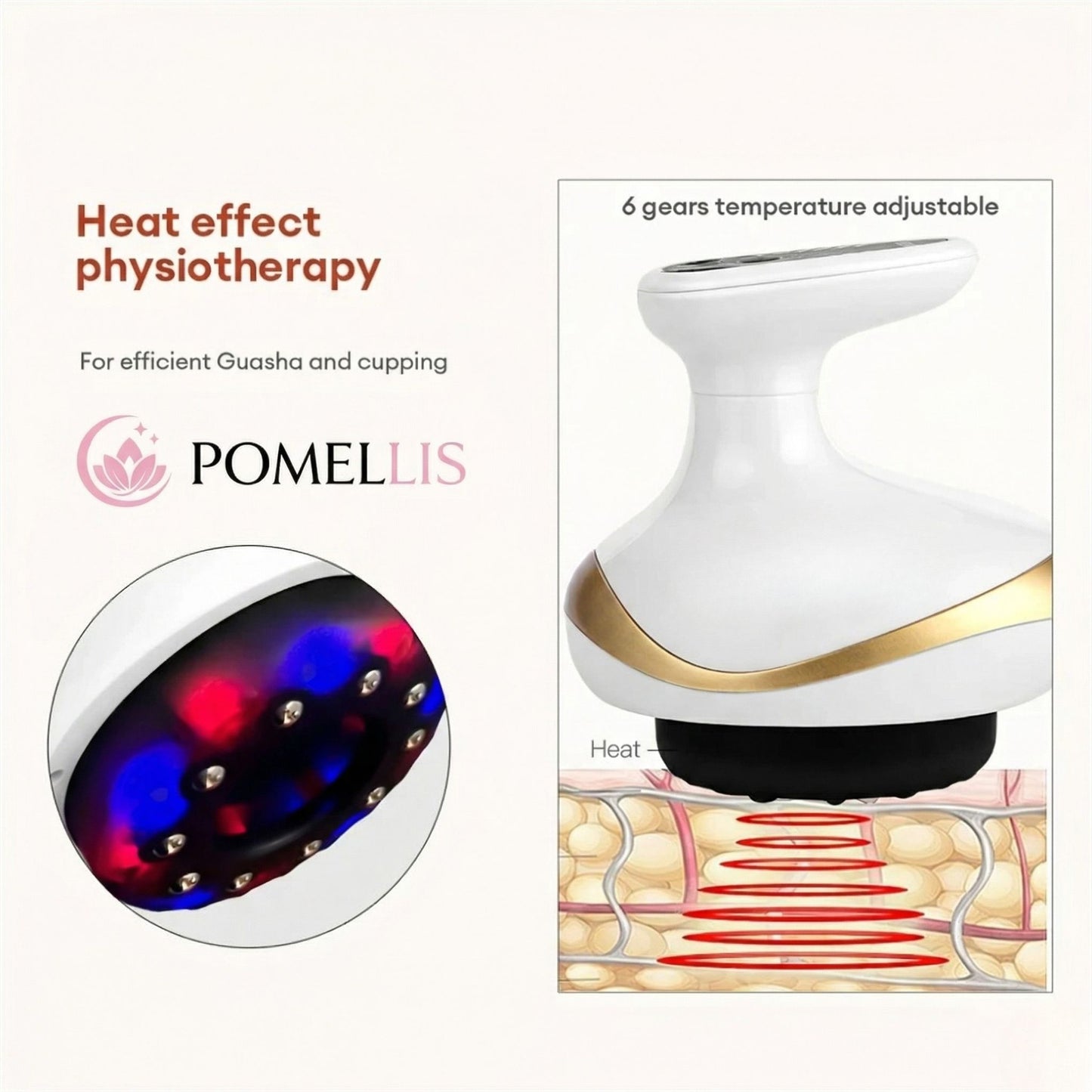 Pomelli's® Quadruple Action Anti-Cellulite Body Massager